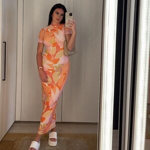 Pepper Mayo Floral Dress